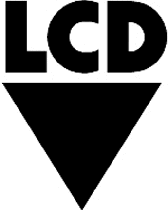 LCD Graphic Logo Decal