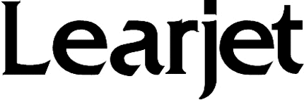 LEARJET Graphic Logo Decal