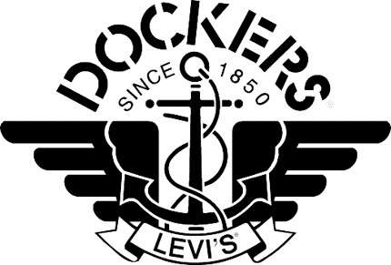 LEVIS DOCKERS Graphic Logo Decal