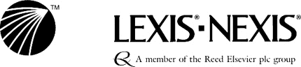 LEXIS-NEXIS Graphic Logo Decal