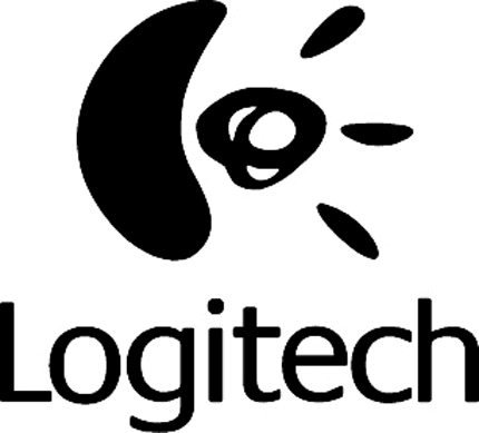 LOGITECH 2 Graphic Logo Decal