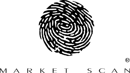 MARKET SCAN 2 Graphic Logo Decal