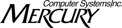 MERCURY COMPUTER SYS Graphic Logo Decal