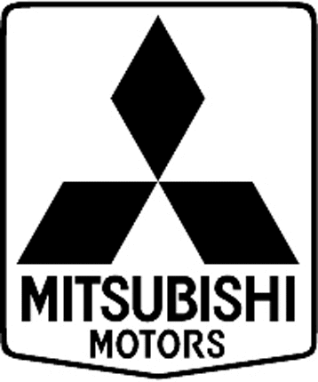 MITSUBISHI 1 Graphic Logo Decal