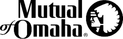 MUTUAL OF OMAHA INS Graphic Logo Decal