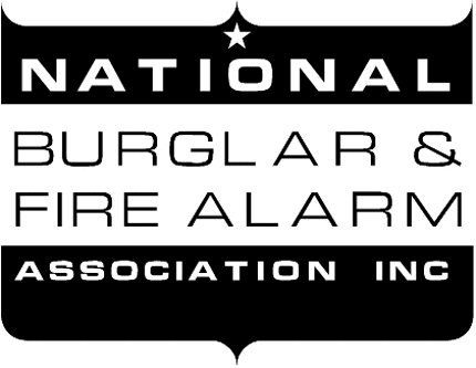 NATL BURGLAR ALARM Graphic Logo Decal