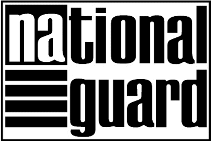 NATL GUARD Graphic Logo Decal