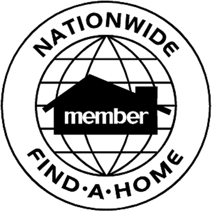 NATIONWIDE FIND A HOME Graphic Logo Decal