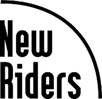 NEW RIDERS PUBLISHING Graphic Logo Decal