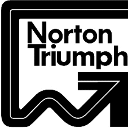 NORTON TRIUMPH Graphic Logo Decal