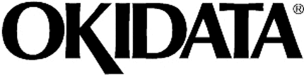 OKIDATA Graphic Logo Decal