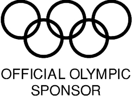 OLYMPIC SPONSOR Graphic Logo Decal