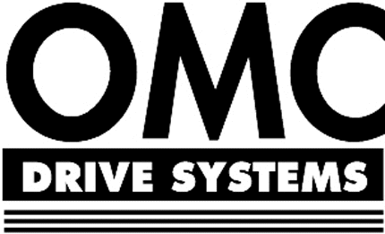 OMC DRIVE SYSTEMS Graphic Logo Decal