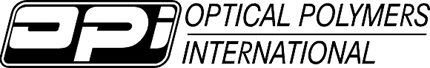 OPTICAL POLYMERS INTL Graphic Logo Decal