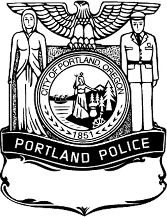 OREGON POLICE Graphic Logo Decal