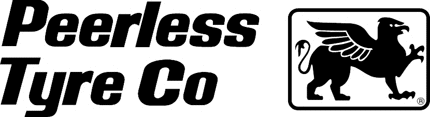 PEERLESS TYRE Graphic Logo Decal
