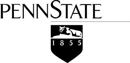 PENN STATE UNIV Graphic Logo Decal