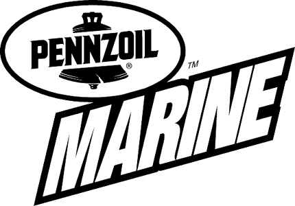 PENNZOIL MARINE Graphic Logo Decal