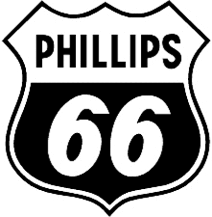 PHILIPS 66 PETROLEUM Graphic Logo Decal