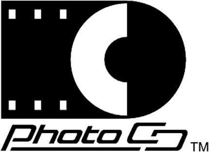 PHOTO CD Graphic Logo Decal