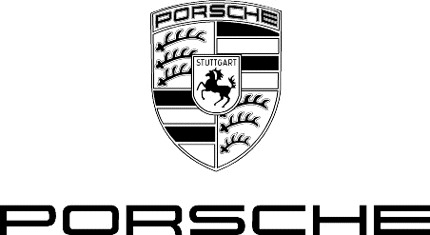 PORSCHE 2 Graphic Logo Decal