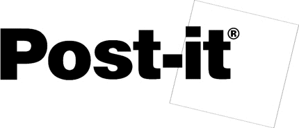 POST-IT BRAND Graphic Logo Decal