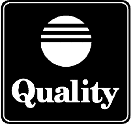 QUALITY INN MOTELS Graphic Logo Decal