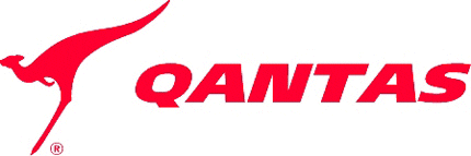 QUANTAS AIR 2 Graphic Logo Decal