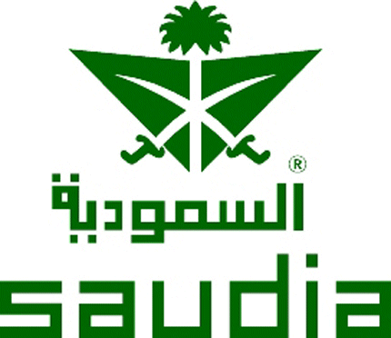 SAUDI AIR Graphic Logo Decal