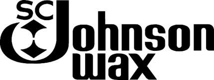 SC JOHNSON WAX Graphic Logo Decal