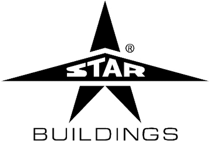 STAR BUILDING Graphic Logo Decal