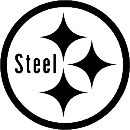 STEEL Graphic Logo Decal