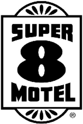 SUPER 8 MOTELS Graphic Logo Decal