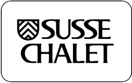 SUSSE CHALET MOTELS Graphic Logo Decal