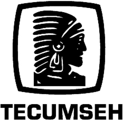 TECUMSEH Graphic Logo Decal