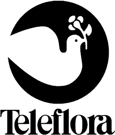 TELEFLORA Graphic Logo Decal