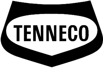 TENNECO PETROLEUM Graphic Logo Decal