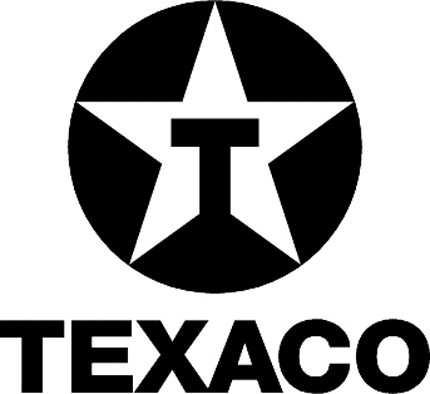 TEXACO PETROLEUM 2 Graphic Logo Decal