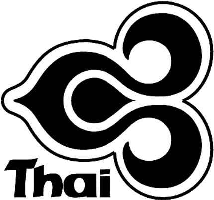 THAI AIR 3 Graphic Logo Decal