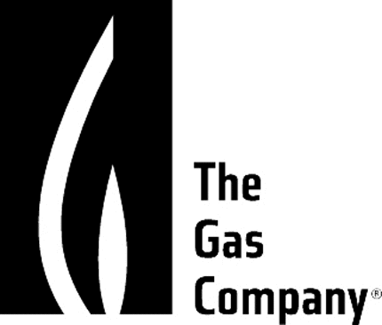 THE GAS COMPANY 2 Graphic Logo Decal
