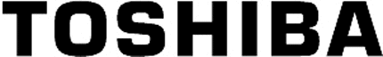TOSHIBA Graphic Logo Decal