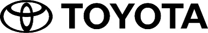 TOYOTA AUTOMOBILES 2 Graphic Logo Decal