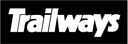 TRAILWAYS Graphic Logo Decal