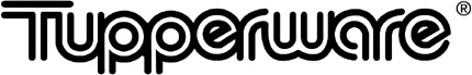TUPPERWARE 2 Graphic Logo Decal