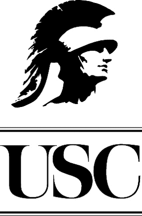 UNIV OF SOUTHERN CALIF 5 Graphic Logo Decal