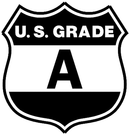 US GRADE A Graphic Logo Decal