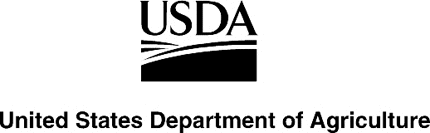 USDA 2 Graphic Logo Decal