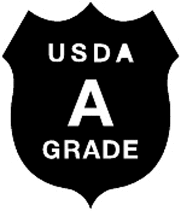 USDA GRADE A Graphic Logo Decal