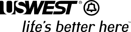 USWEST Graphic Logo Decal