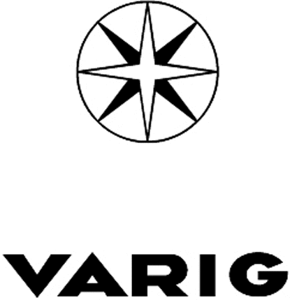 VARIG AIR 2 Graphic Logo Decal